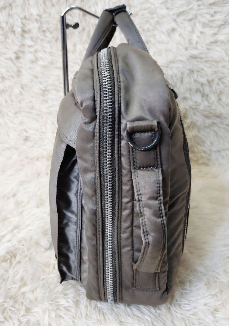 希少 PORTER タンカー 3way ビジネスバッグ シルバーグレー