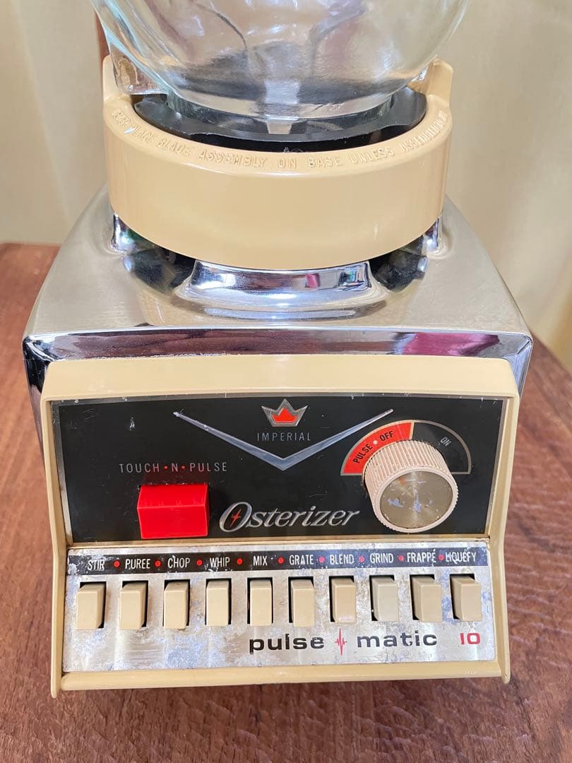 Osterizer pulse matic 10 ヴィンテージブレンダー　動作品