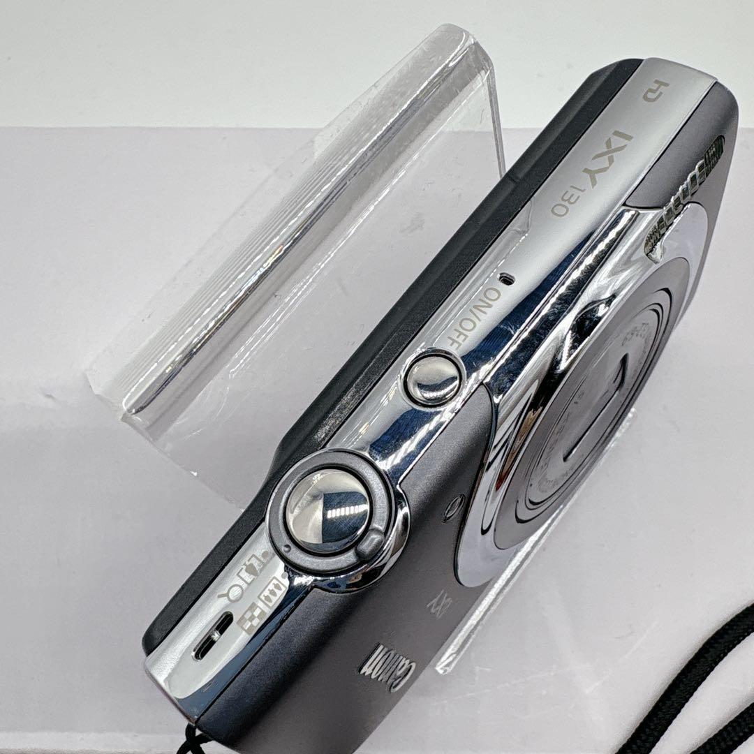 Canon IXY 130デジタルカメラ 本体とバッテリーチャージャー　グレー