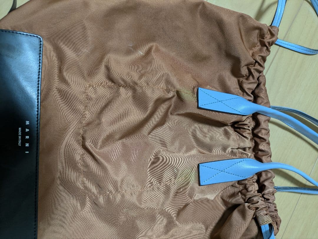 MARNI マルニ　リュック　2way レザー×ナイロン　ハンドバッグ