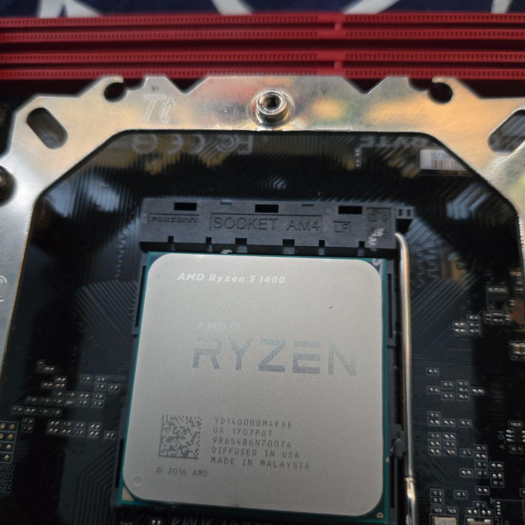 AMD Ryzen 5 1400 & Crucial 8GB×2&マザボセット