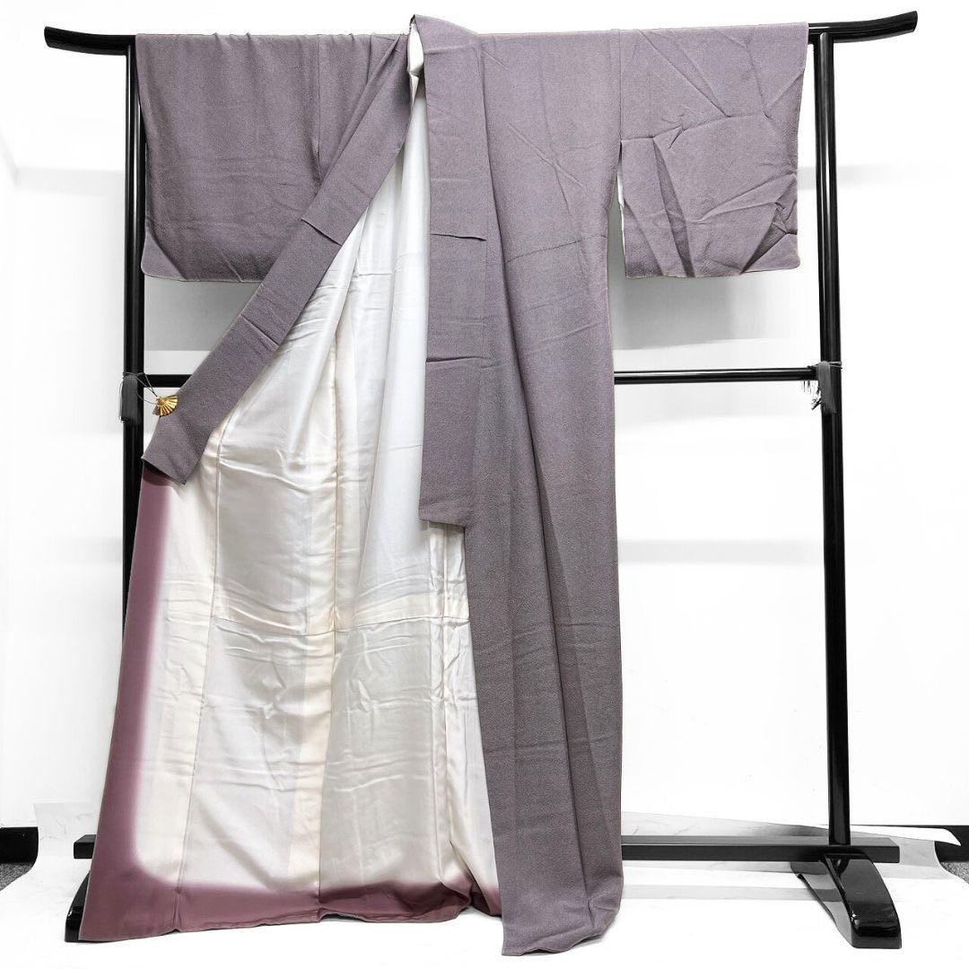 江戸小紋　小紋　鮫小紋　紋なし　着物　014b p