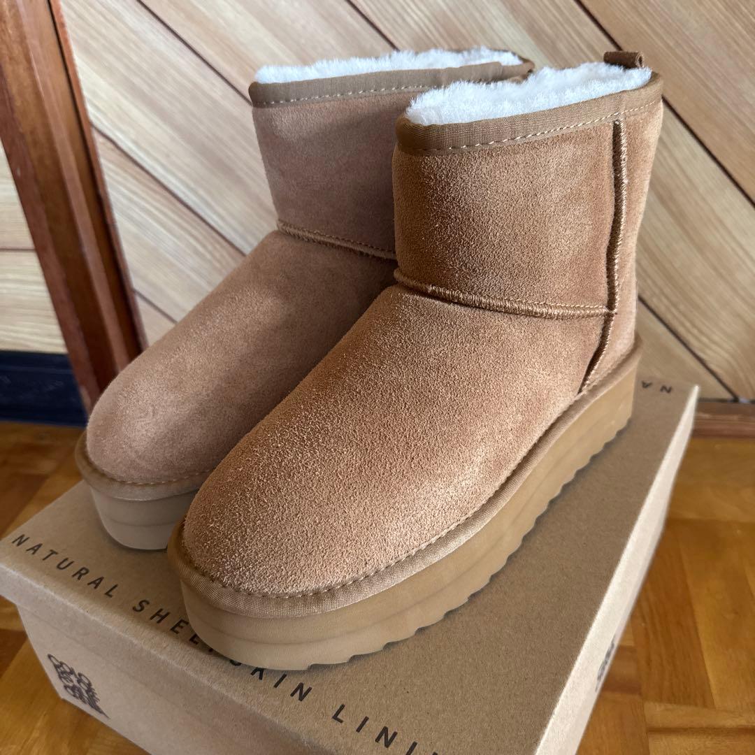 【とんちゃん】カラーズオブカリフォルニア MOUTON ブーツ