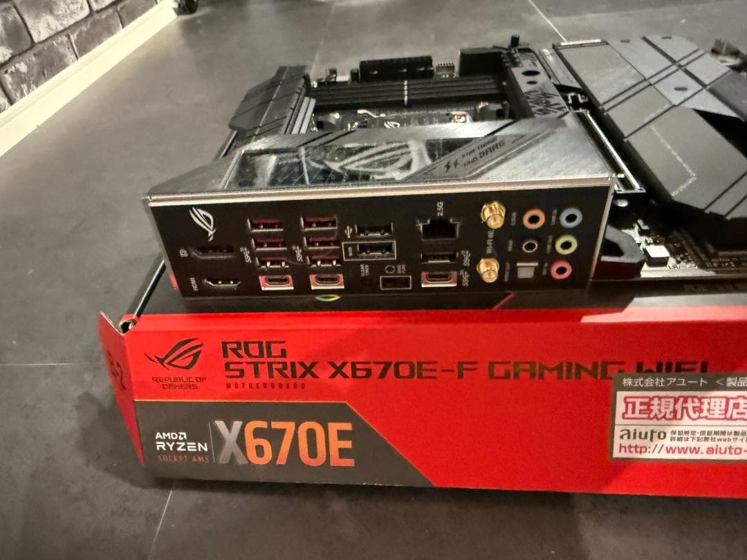 G*G様 ASUS ROG STRIX X670E-F GAMING WIFI