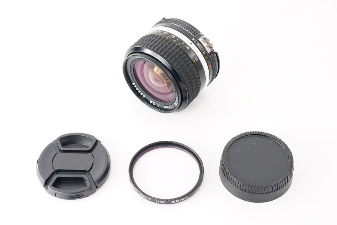 【極美品】Nikon Ai-s Nikkor 24mm F2.8 342 ニコン