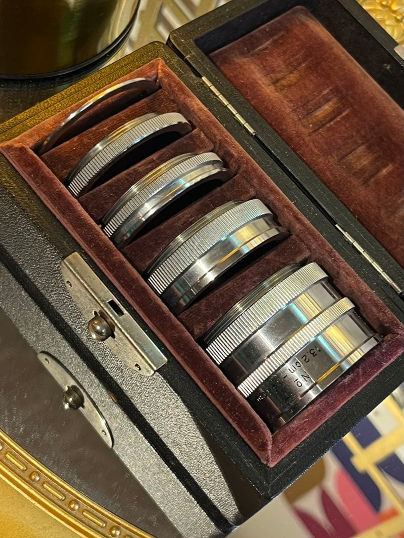 旭光学 Asahiflex + Takumar 50mm 接写リングセット