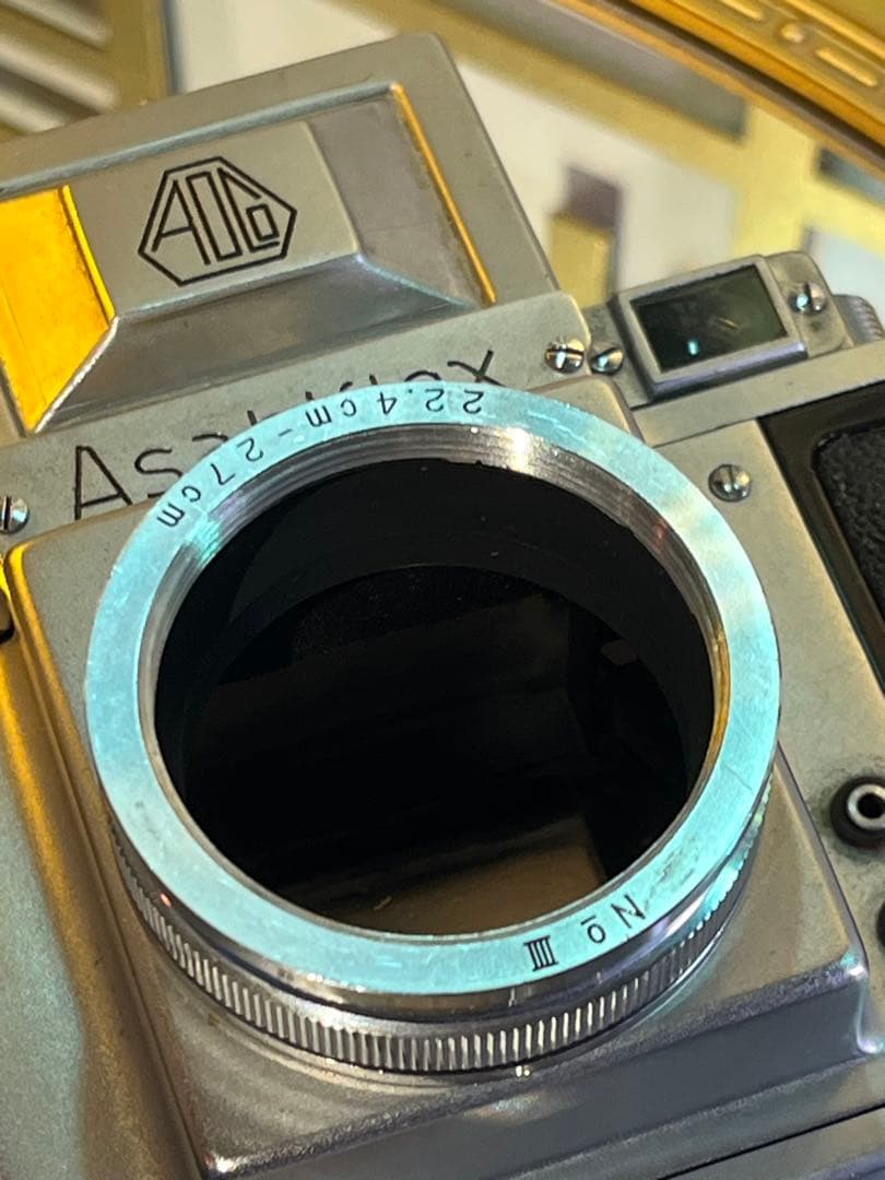 旭光学 Asahiflex + Takumar 50mm 接写リングセット