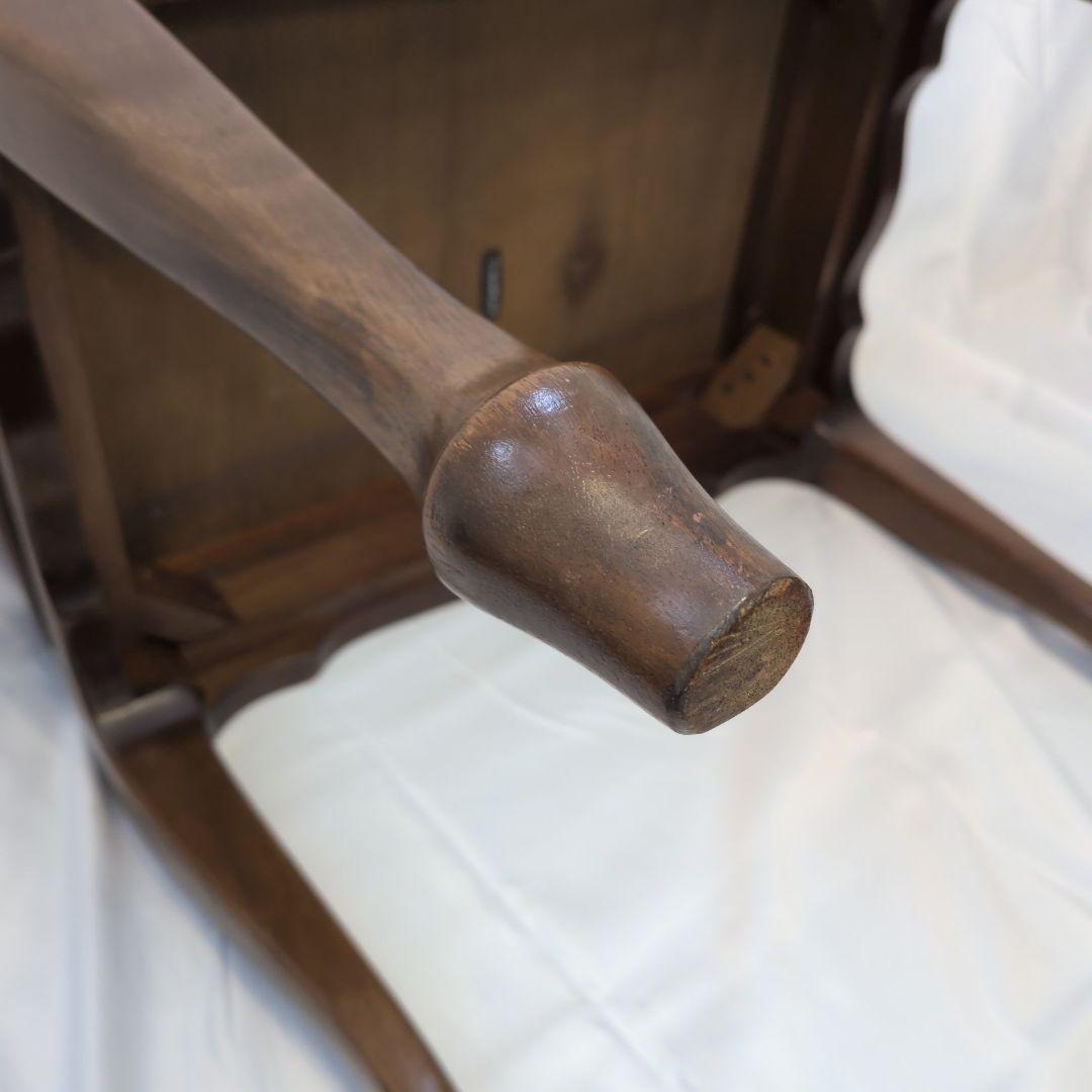 マルニ 木工 猫脚 猫足　サイドテーブル　アンティーク調