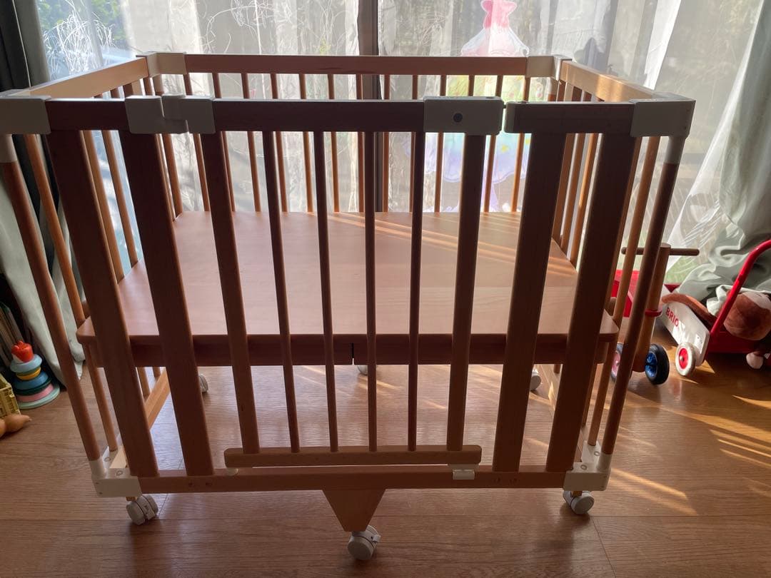 farska クリエイティブコット ベビーベッド 美品・元箱あり／直接引取歓迎