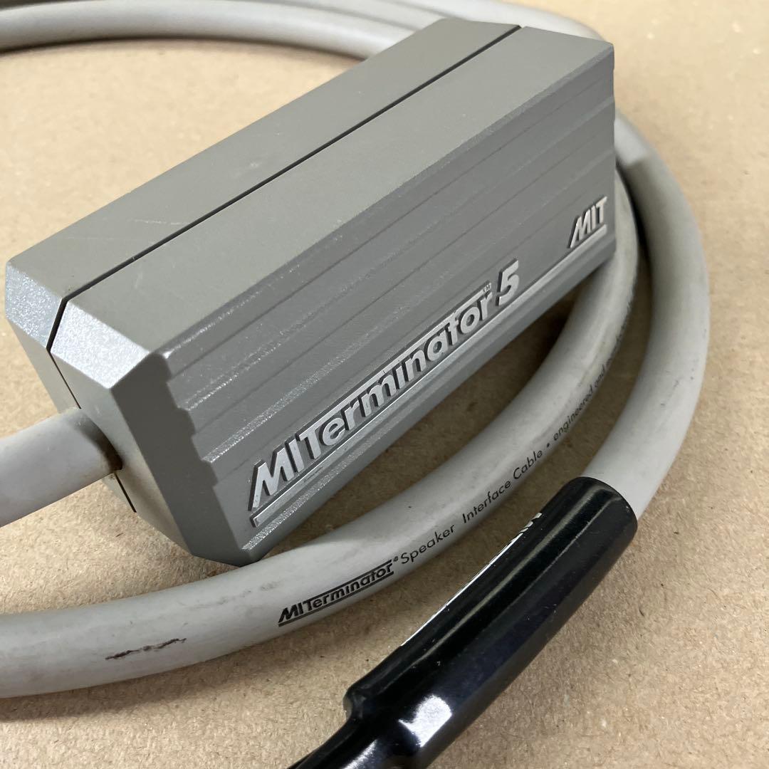 中古　MIT Terminater5 スピーカーケーブル　x2