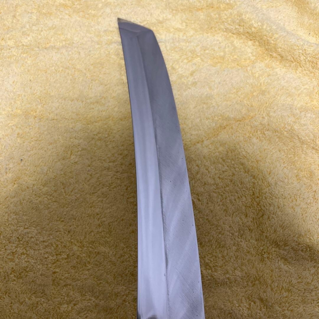 12.先丸柳刃　尺2寸　伝統工芸士　山塚氏作　本物保証　全鏡面　銀三鋼　黒檀柄