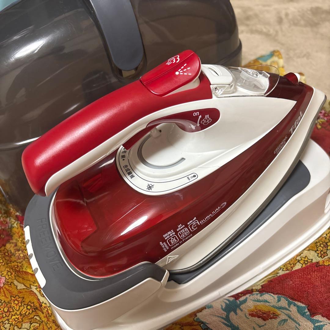 ティファール スチームアイロン フリームーブ パワーコードレス オートクリーン