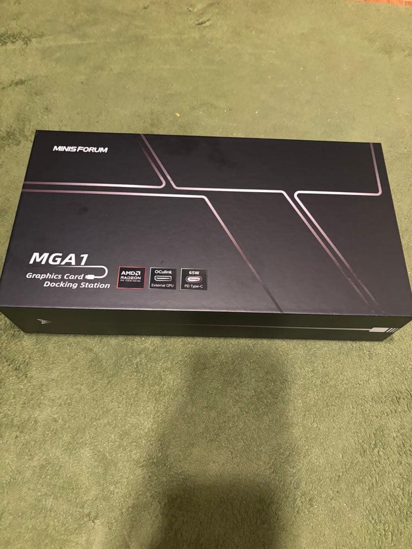 MINIS FORUM MGA1 oculink 外付けGPU