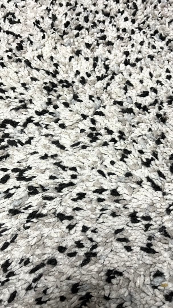 IKEA VINDUM ヴィンドゥム シャギーラグ, ホワイト