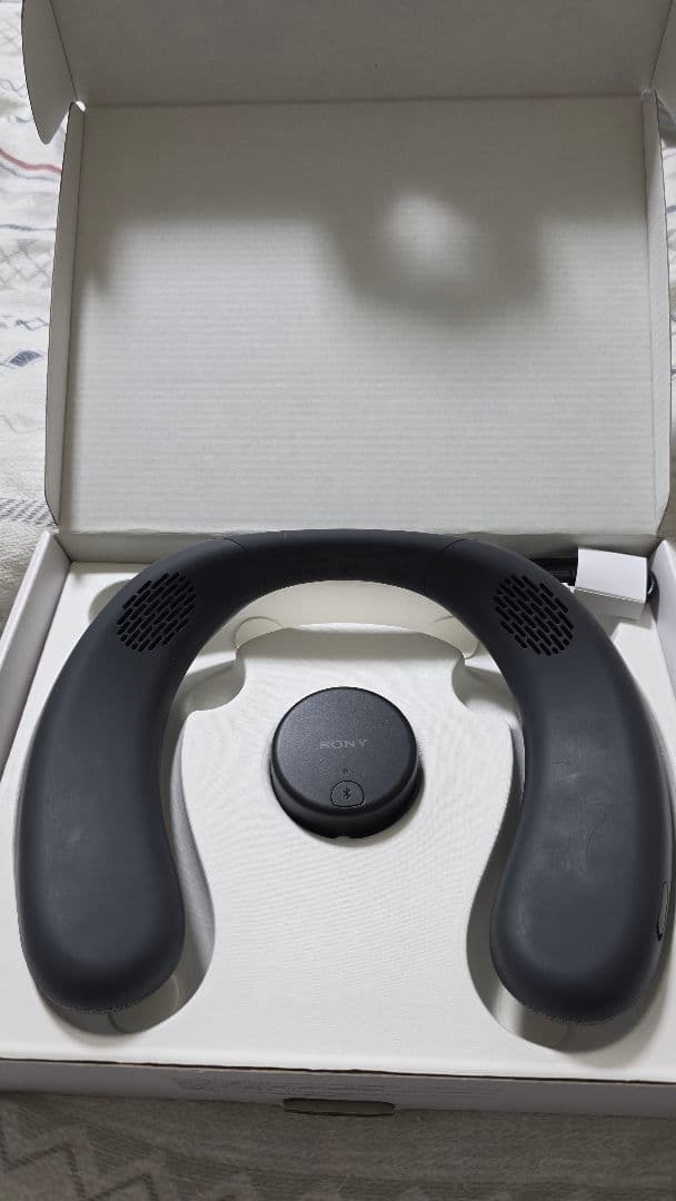 SONY SRS-NS7 ワイヤレスネックバンドスピーカー　保証書付き