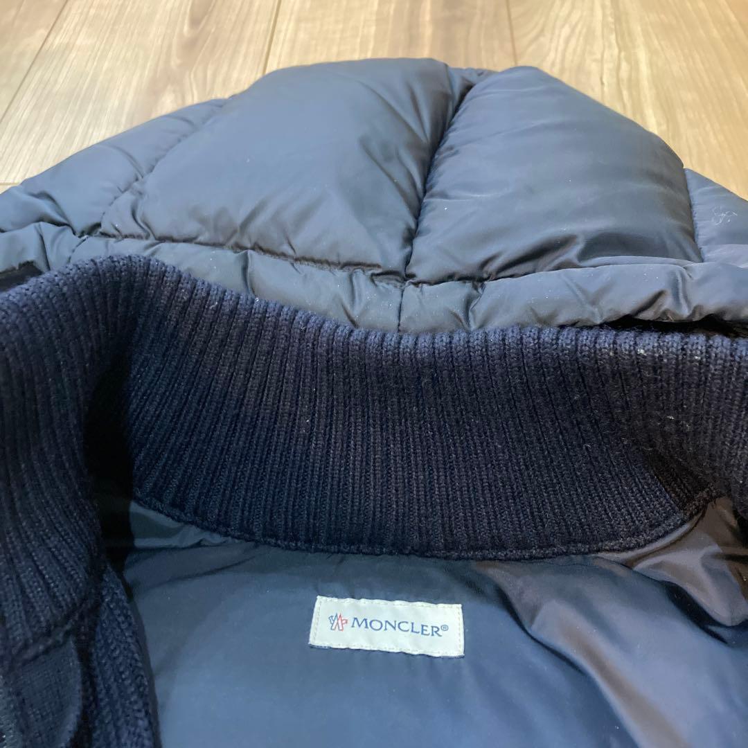 モンクレール MONCLER ニット　ダウンベスト