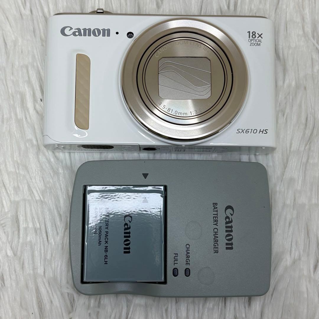 Canon PowerShot SX610HS PC2191 充電器　動作品