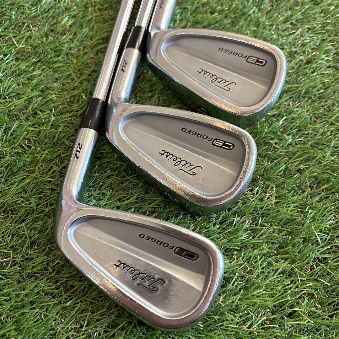 ‼️タイトリスト 712CB ダイミックゴールド ツアーイシュー X100 6本‼️