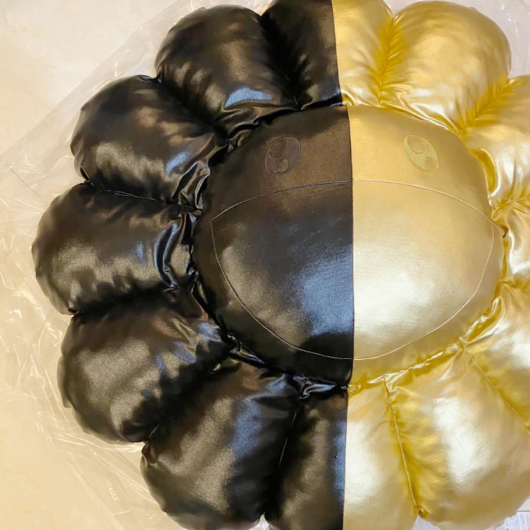 村上隆TM × ヒカルHIKARU フラワークッション 光沢 1m