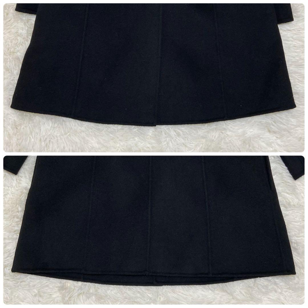 【極美品】レリアン カシミヤ スタンドカラー コート 大きめ ゆったりめ