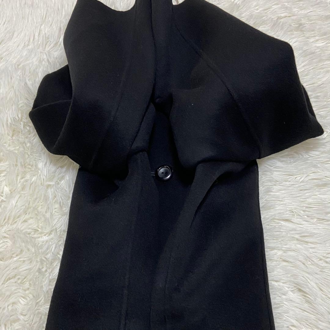 【極美品】レリアン カシミヤ スタンドカラー コート 大きめ ゆったりめ