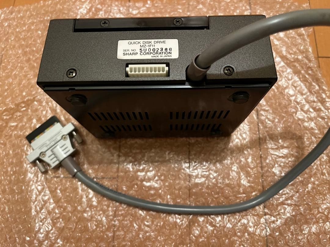 SHARP 外付けクイックディスクドライブ MZ-1F11