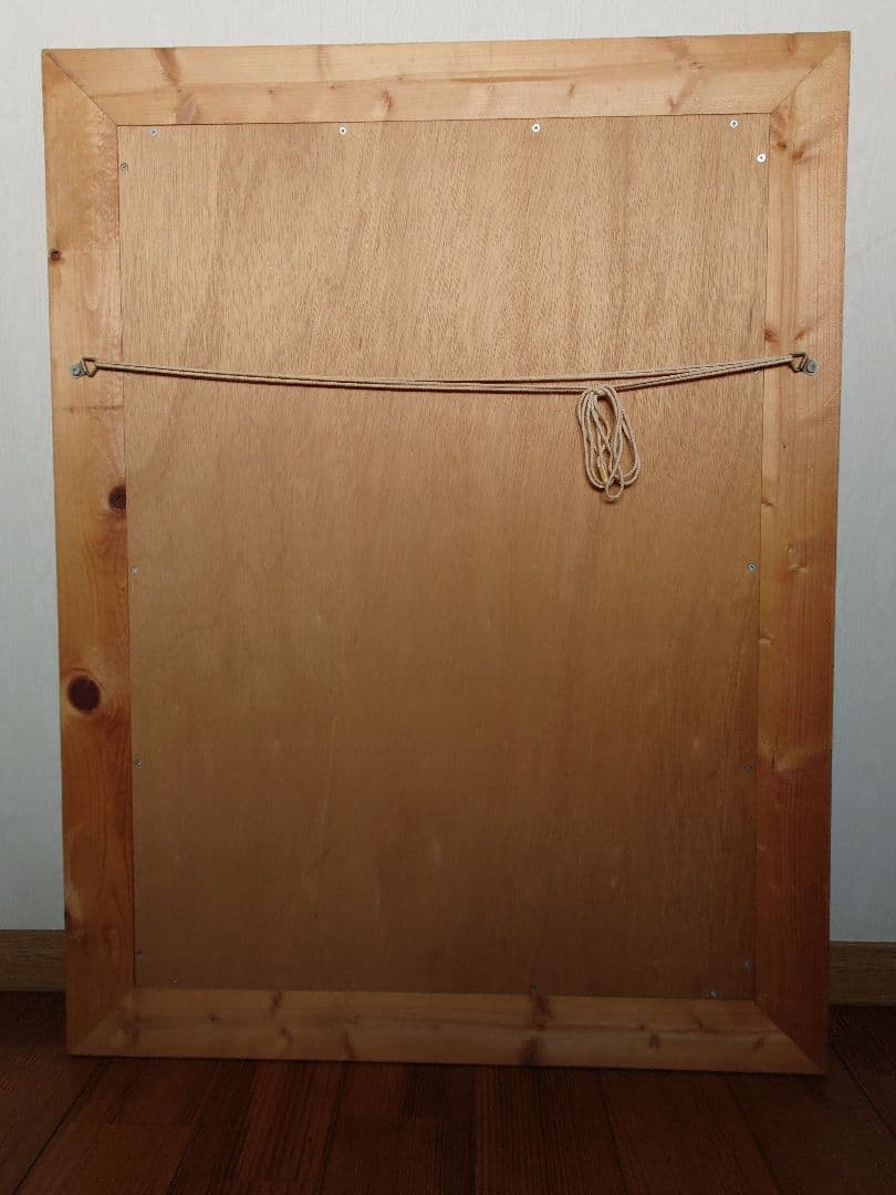 クリスティーズテディベア オークションポスター　パイン材額縁入り