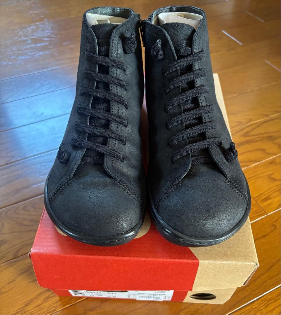 美品 カンペール　ペウカミ　ハイカット