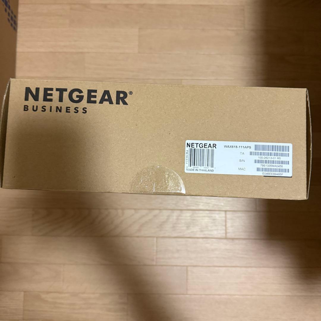 新品未開封品 NETGEAR INSIGHT WAX618-111APS
