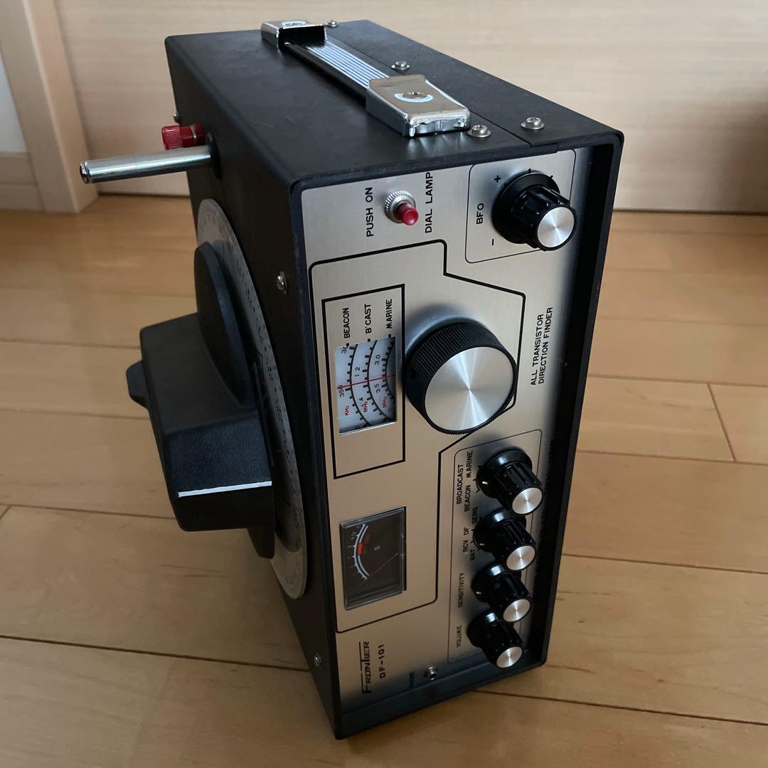 Frontier DF-101 ラジオ　トランジスタ方向探知機　受信機　ジャンク