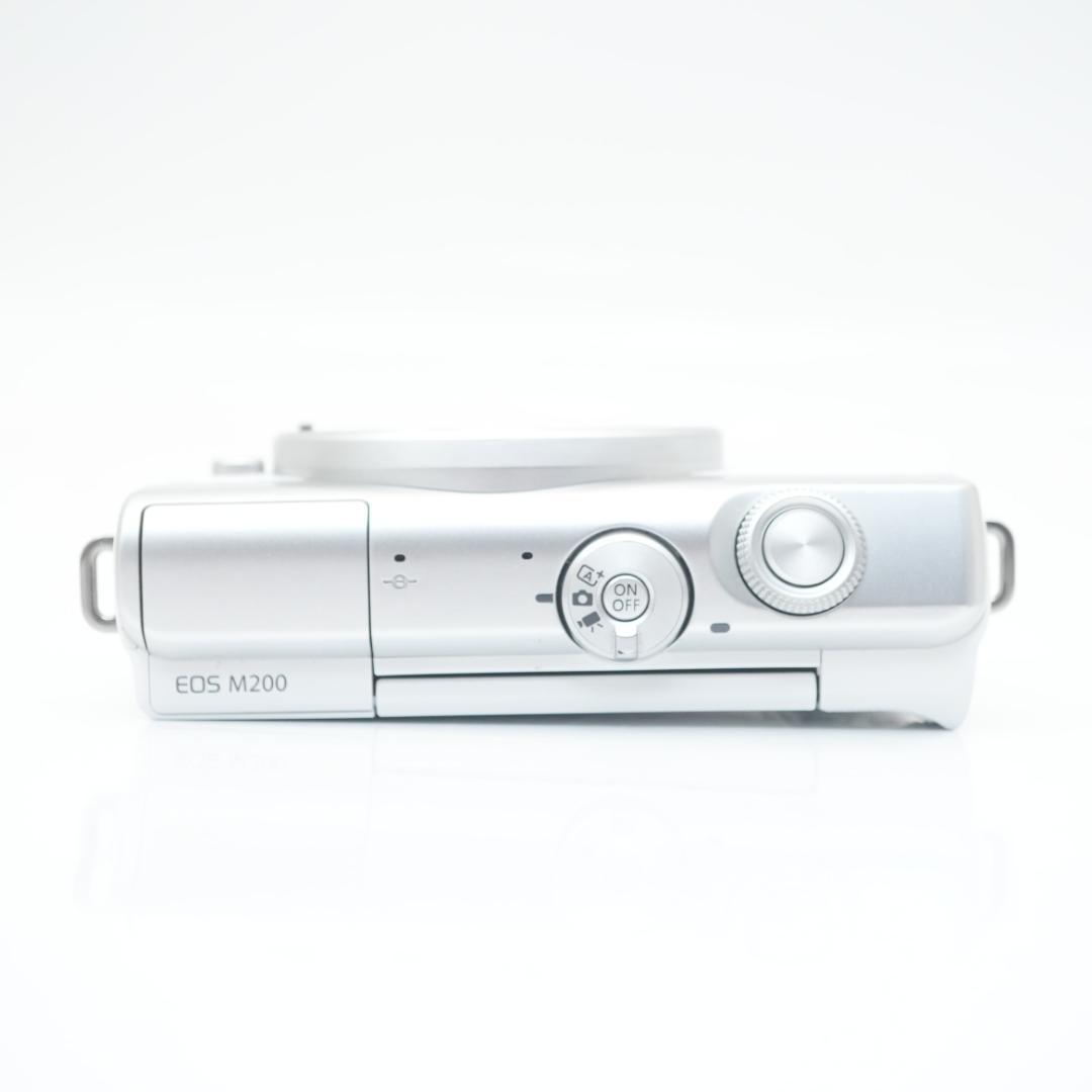 スマホ転送機能付♪キヤノン EOS M200ホワイト