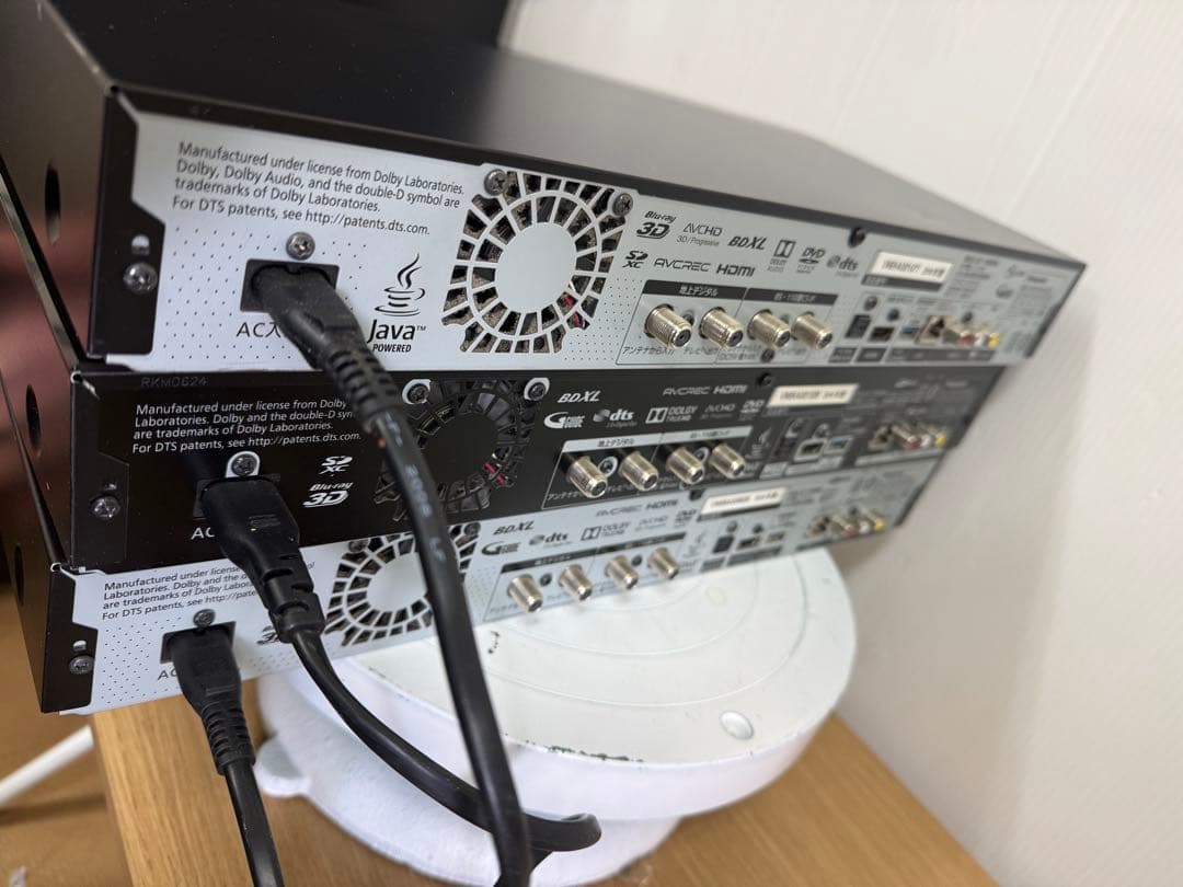 Panasonic DIGA ブルーレイレコーダー 3台セット ジャンク品