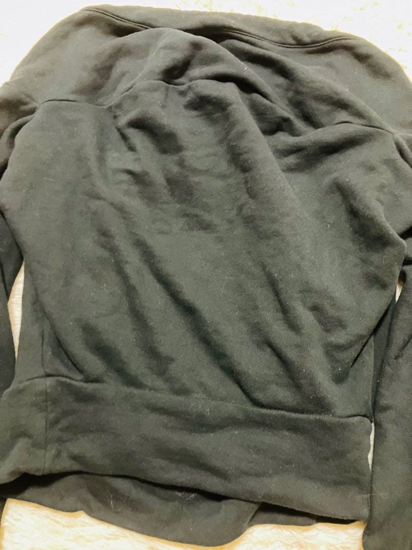 ヴィヴィアンウエストウッド　長袖トレーナー　黒　Ｍ　変形型　コットン