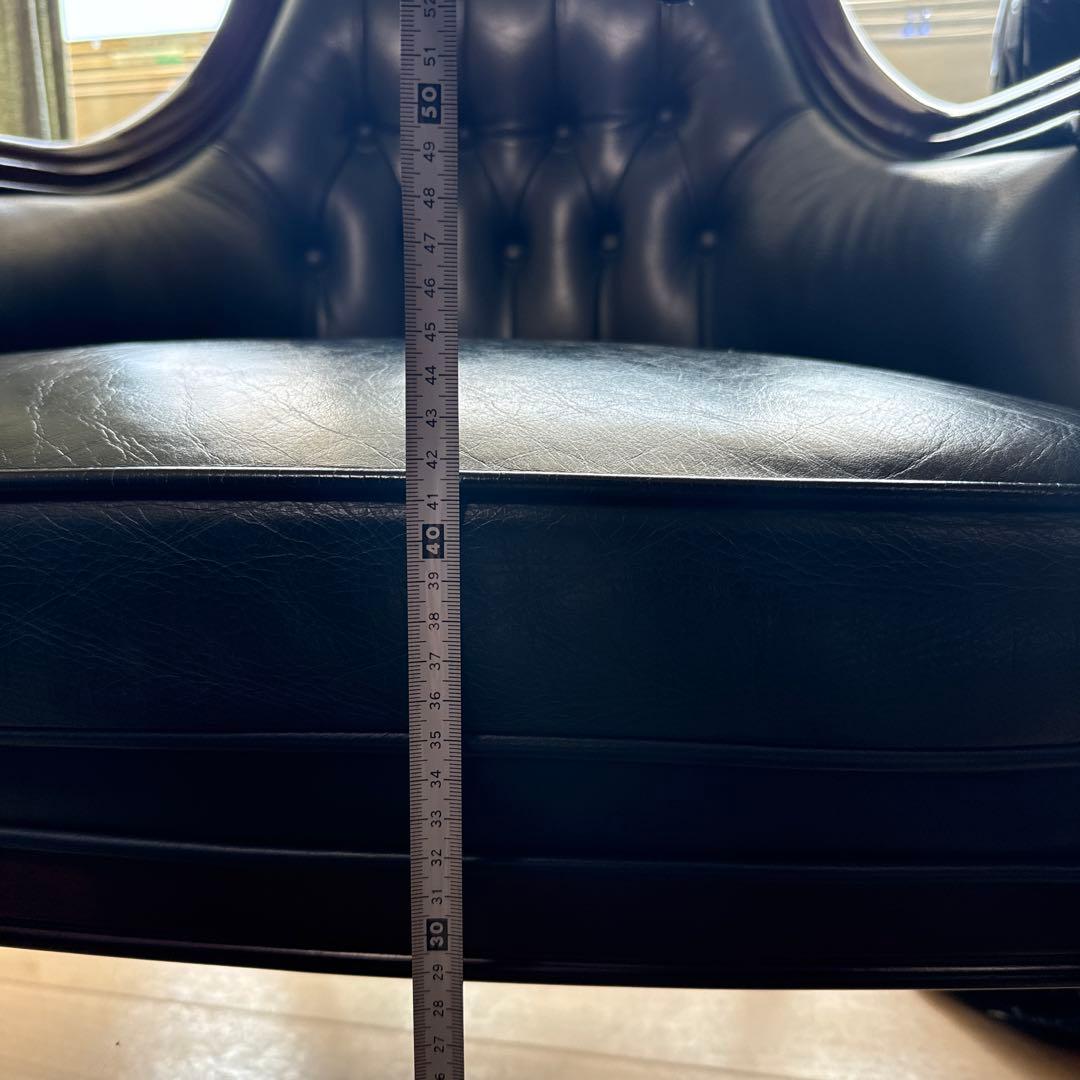 マルニ　ケントコートシリーズ　1脚　レザー1人掛けソファ　①