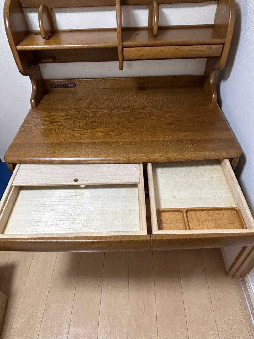 【bunさん専用】浜本工芸　学習机3点セット　①学習机のみ