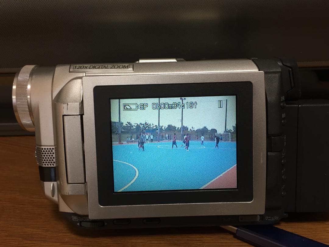 撮影再生ダビングOK　Panasonic　NV-DB1　付属品あり　液晶綺麗