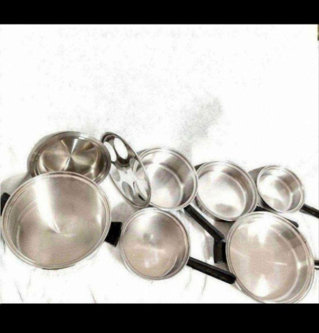 アムウェイ インダクションレンジ対応 ソースパンフライパン 6L レシピ付き↓