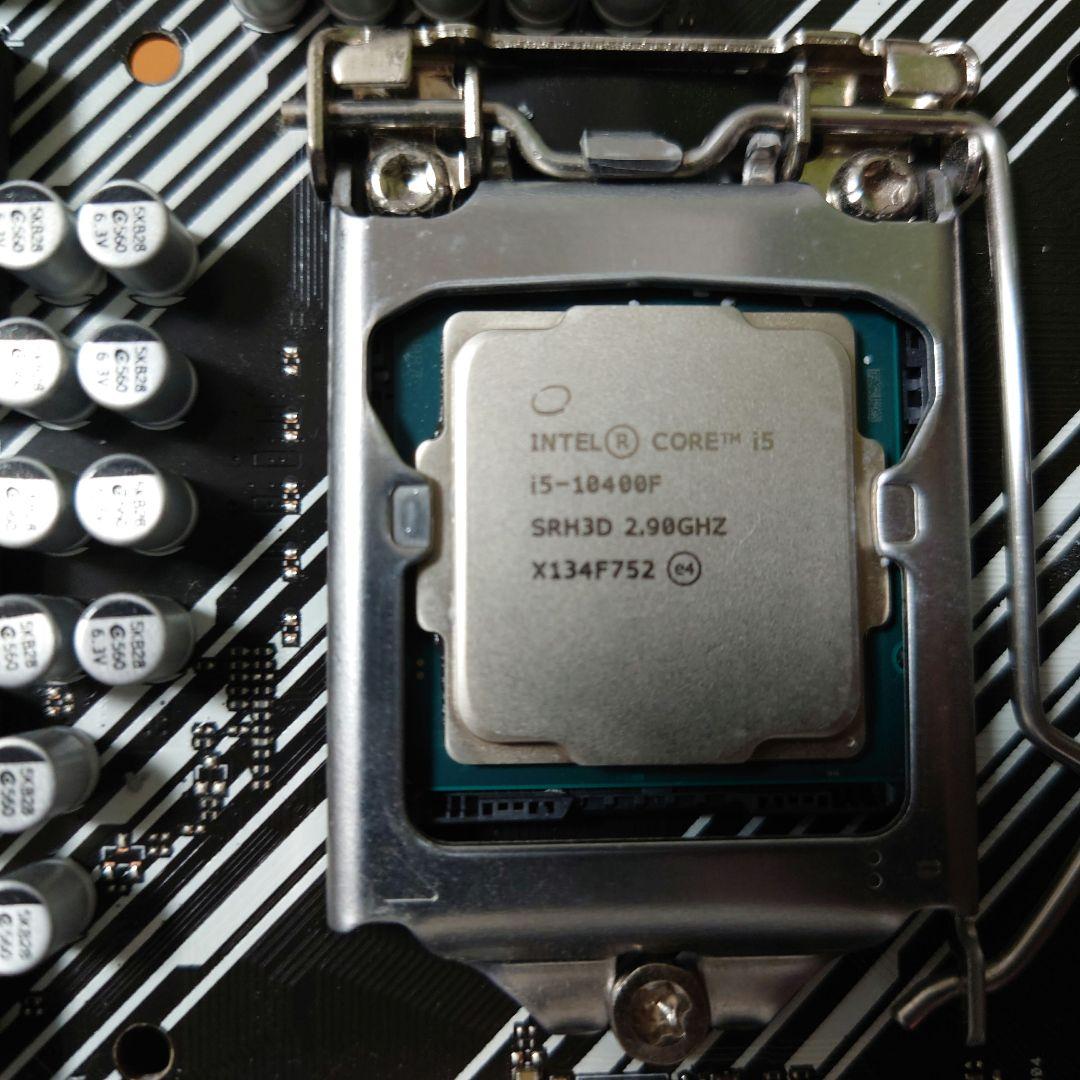マザーボード＆CPUセット（ASUS/INTEL Corei5-10400F）