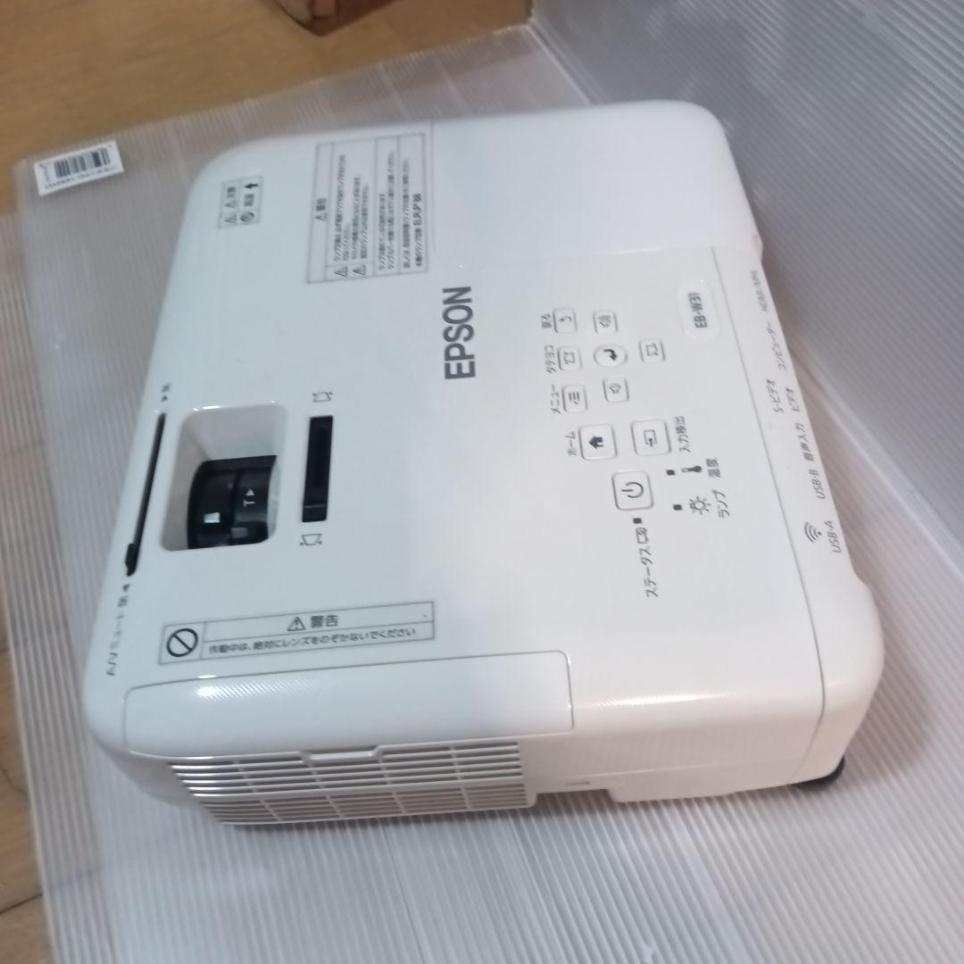 EPSON EB-W31 バック付き　激安す夜11時までに購入、明日発送