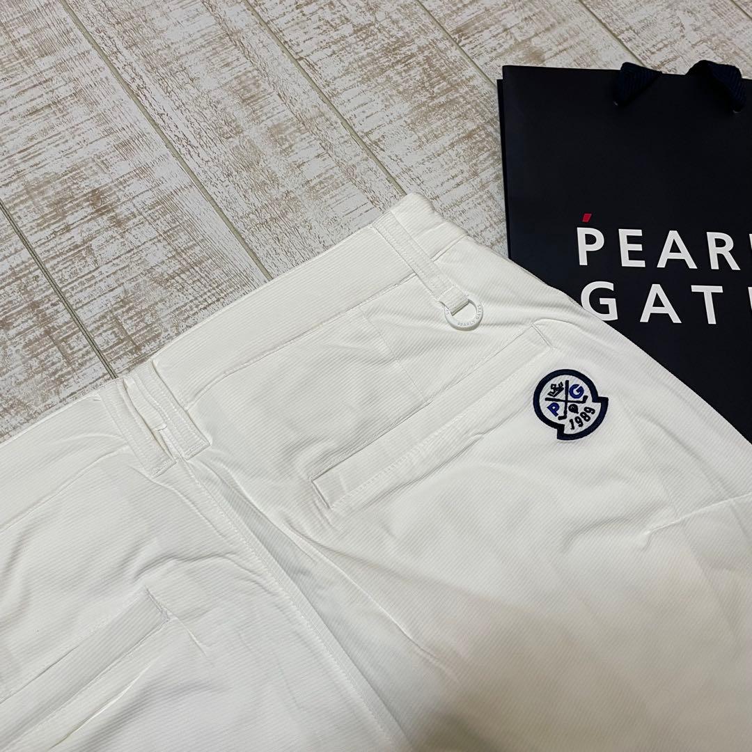 新品 パーリーゲイツ パンツ 中綿 プリマロフト ホワイト Lサイズ（5）