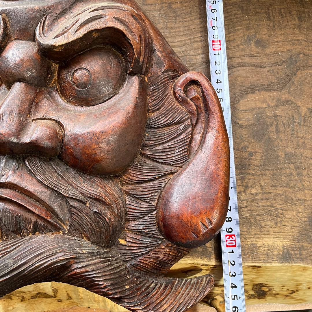 木彫り／お面／魔除け／壁掛け／骨董