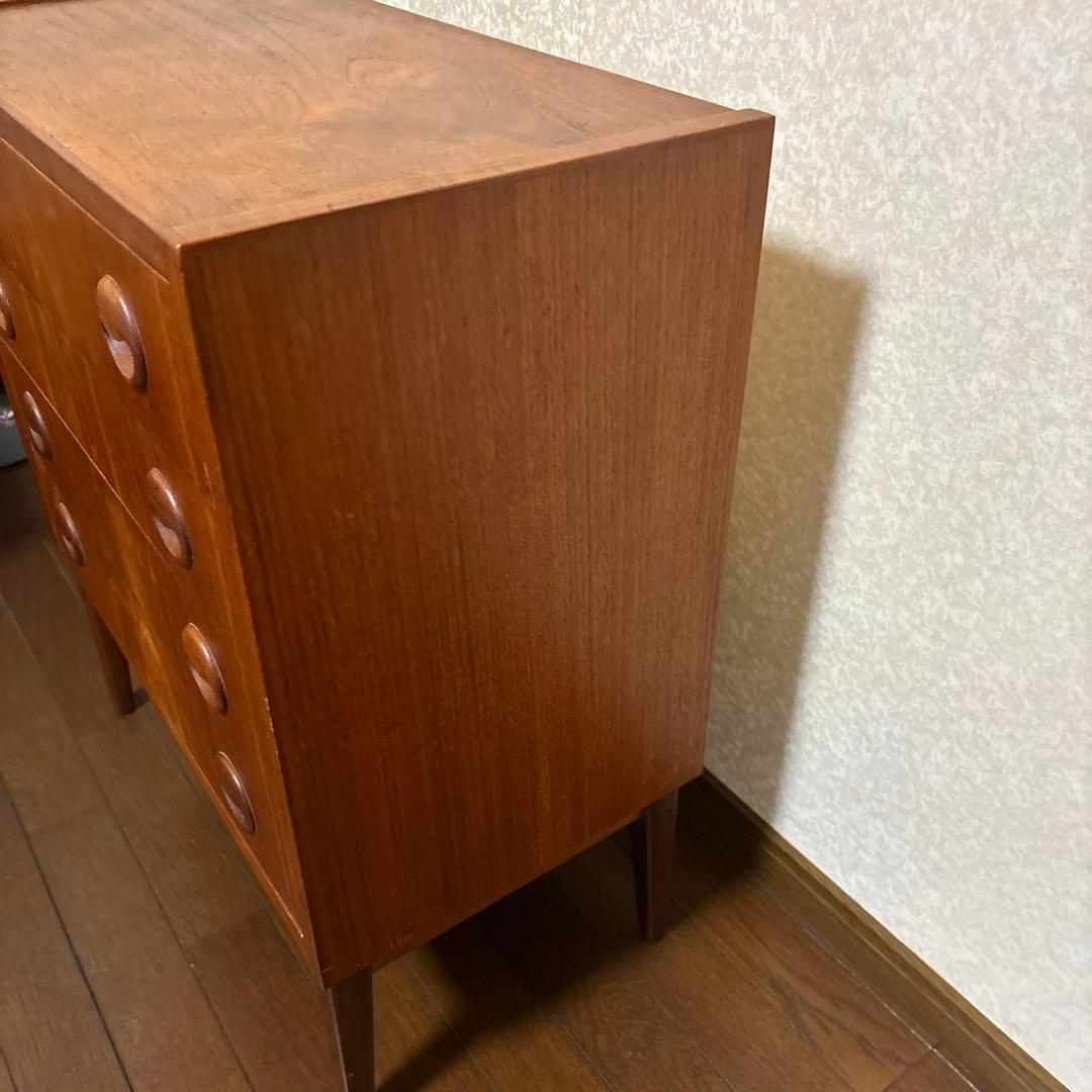 【良品】ヴィンテージ チェスト チーク材 デンマーク