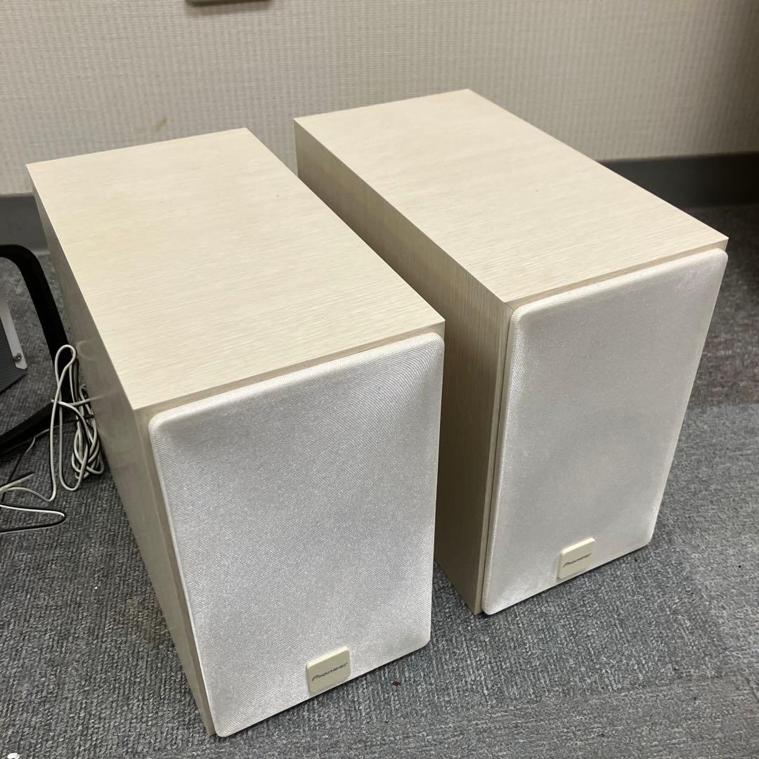 iPod付属！　Pioneer パイオニア　CDミニコンポ X-CM31-W