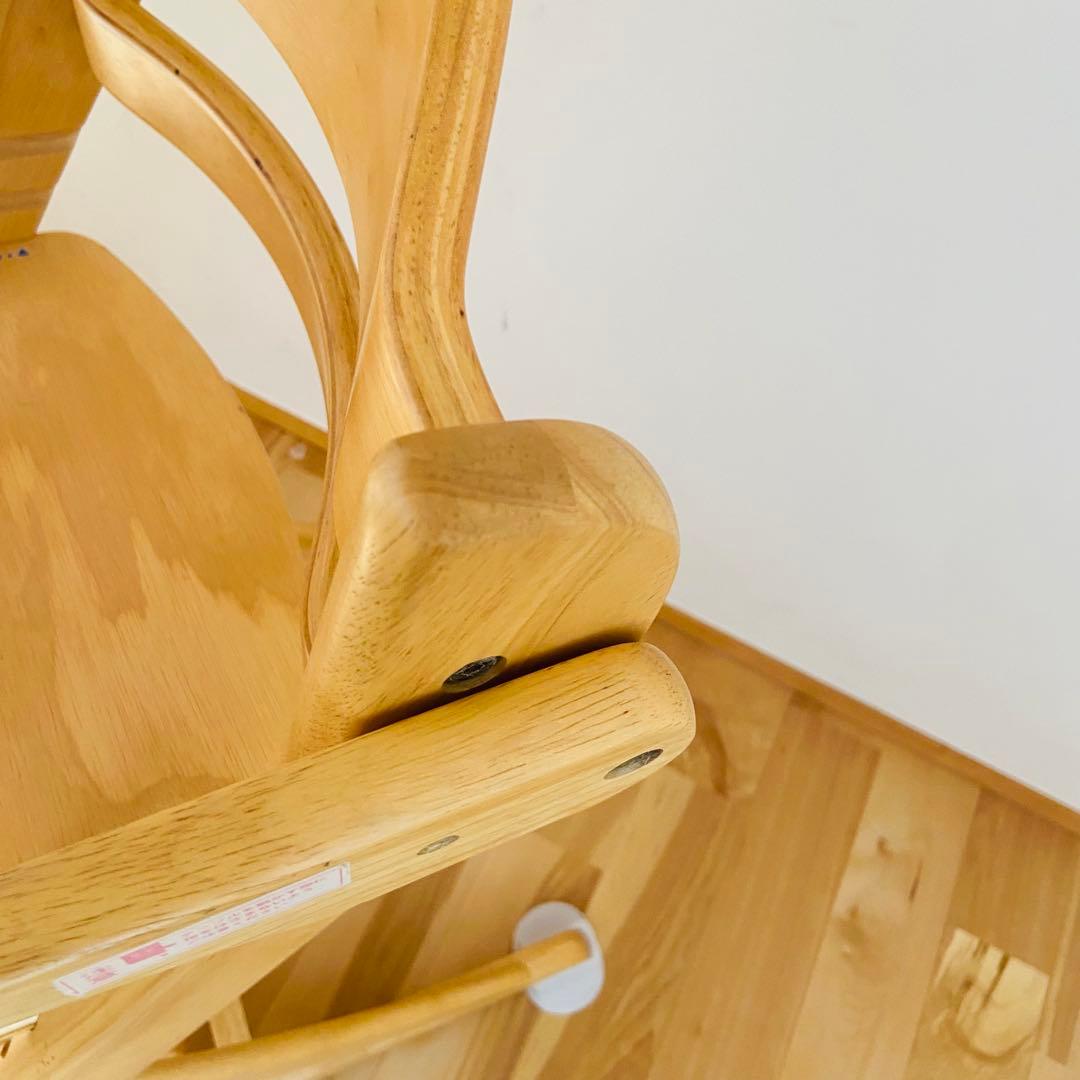 極美品 大和屋 ヤマトヤ すくすく スリムフィット チェア テーブル＆ガード付