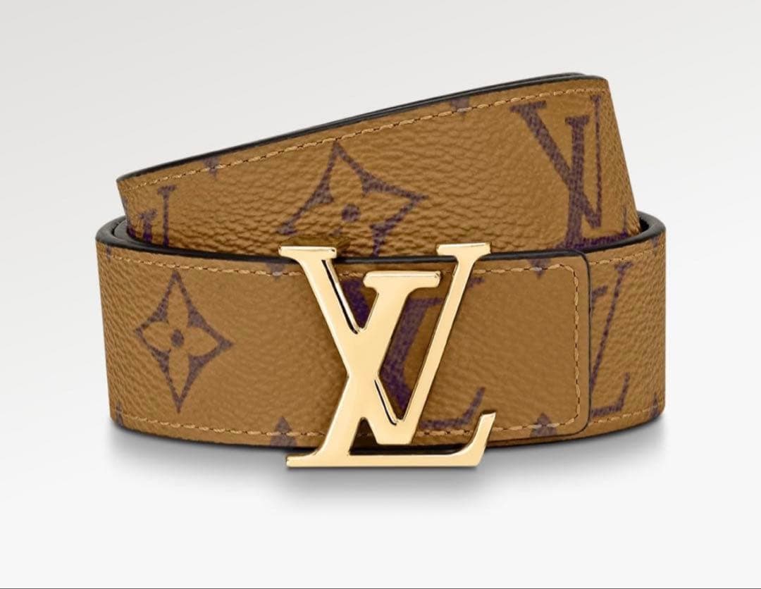 ルイヴィトン ベルト サンチュール・LV アイコニック 30 リバーシブル