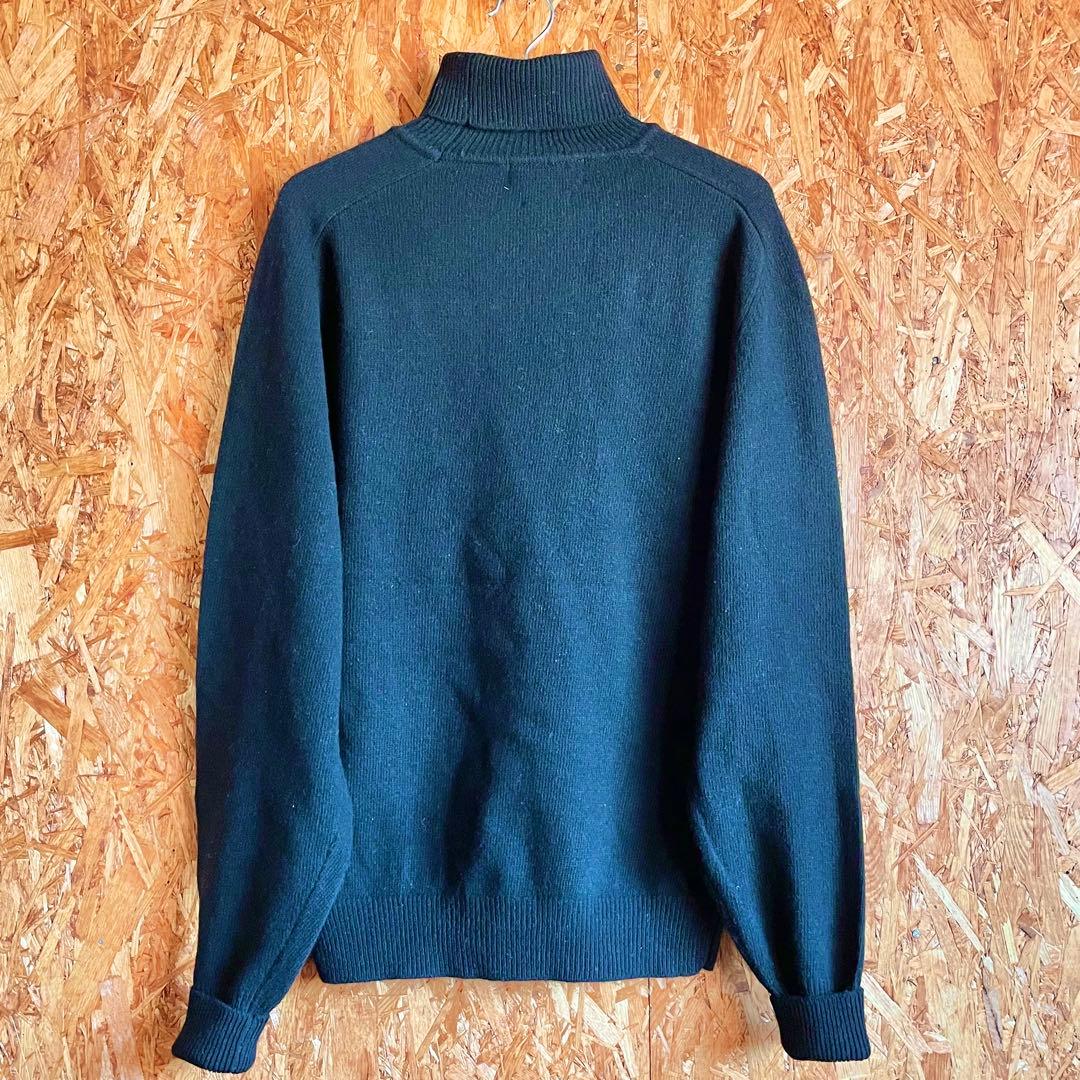 未使用タグ付き 90s Ralph Lauren タートルネックニット ウール