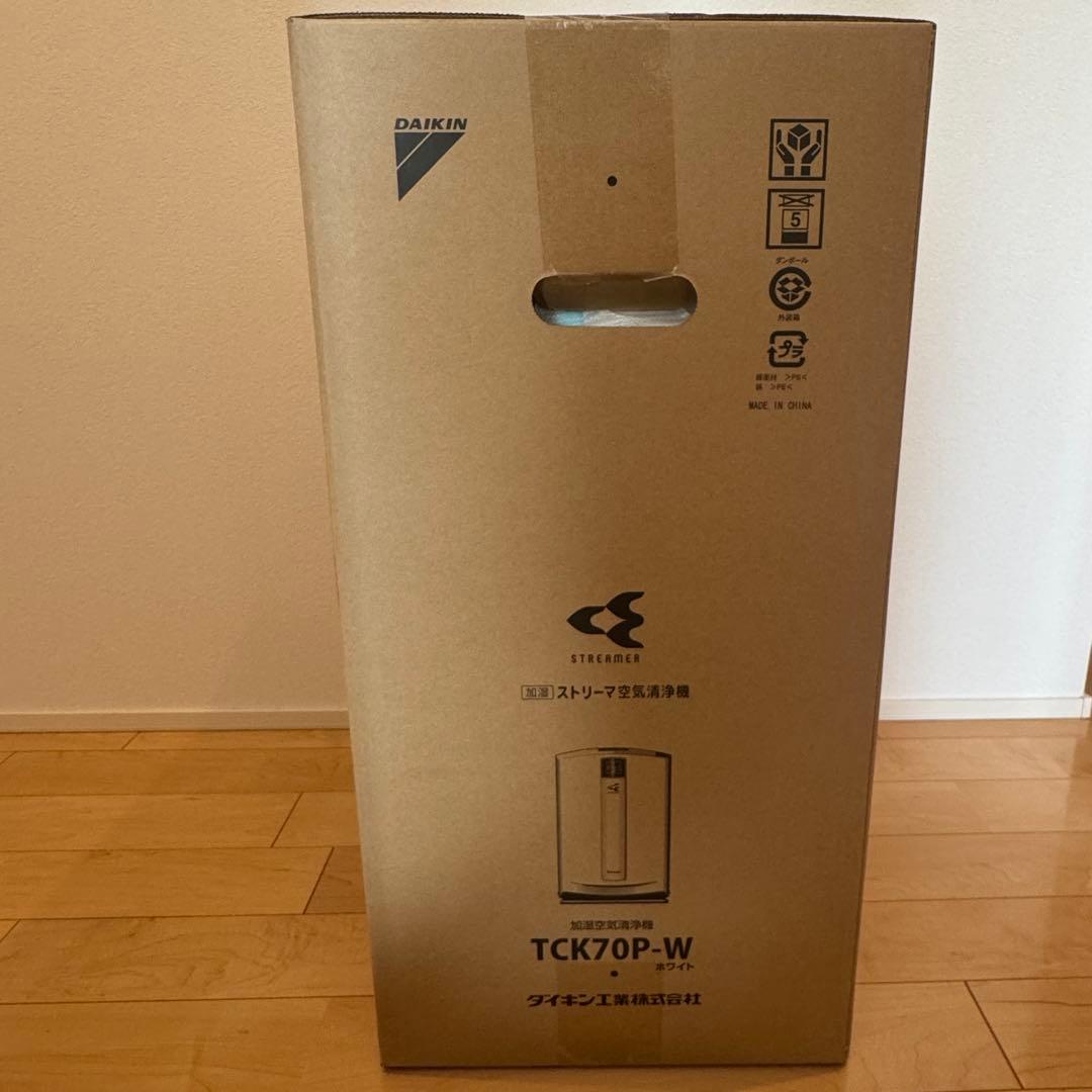 【未使用】 ダイキン 加湿 空気清浄機 TCK70P-W 新品未使用品 未開封