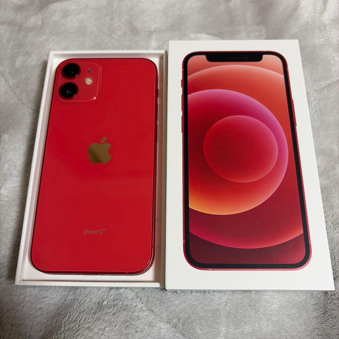 Apple　iPhone12mini　128GB　PRODUCT　レッド　箱付き