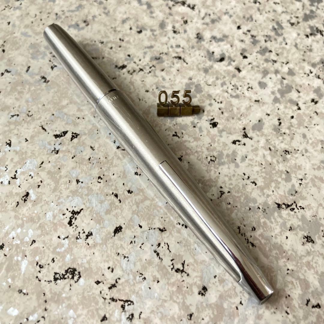 #055 オーバーホール済み 万年筆 レア パイロット PILOT μ ミュー