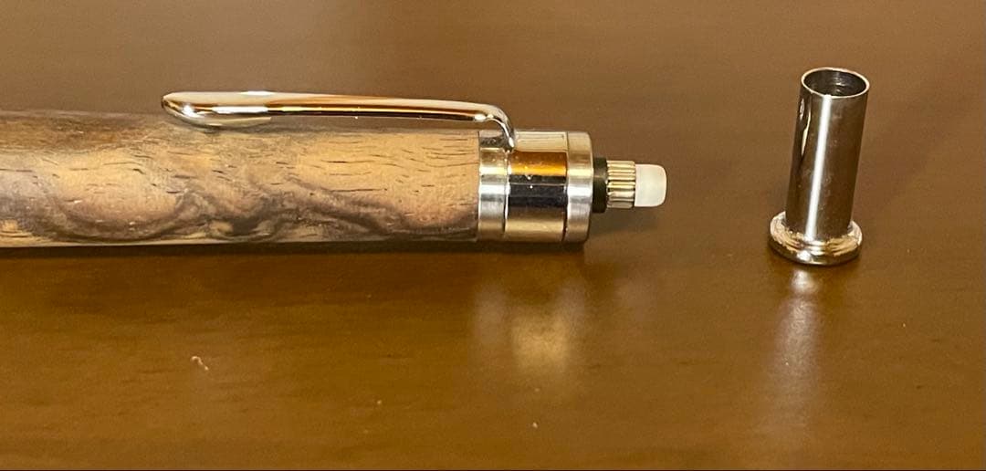 工房楔　黒柿孔雀杢　0.5mmシャープペンシル